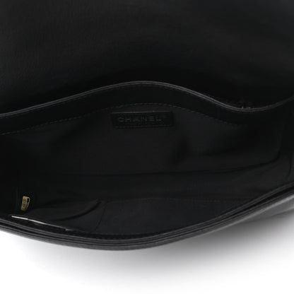 Chanel Calfskin New Medium Boy Reverso Flap Black 5 of 10