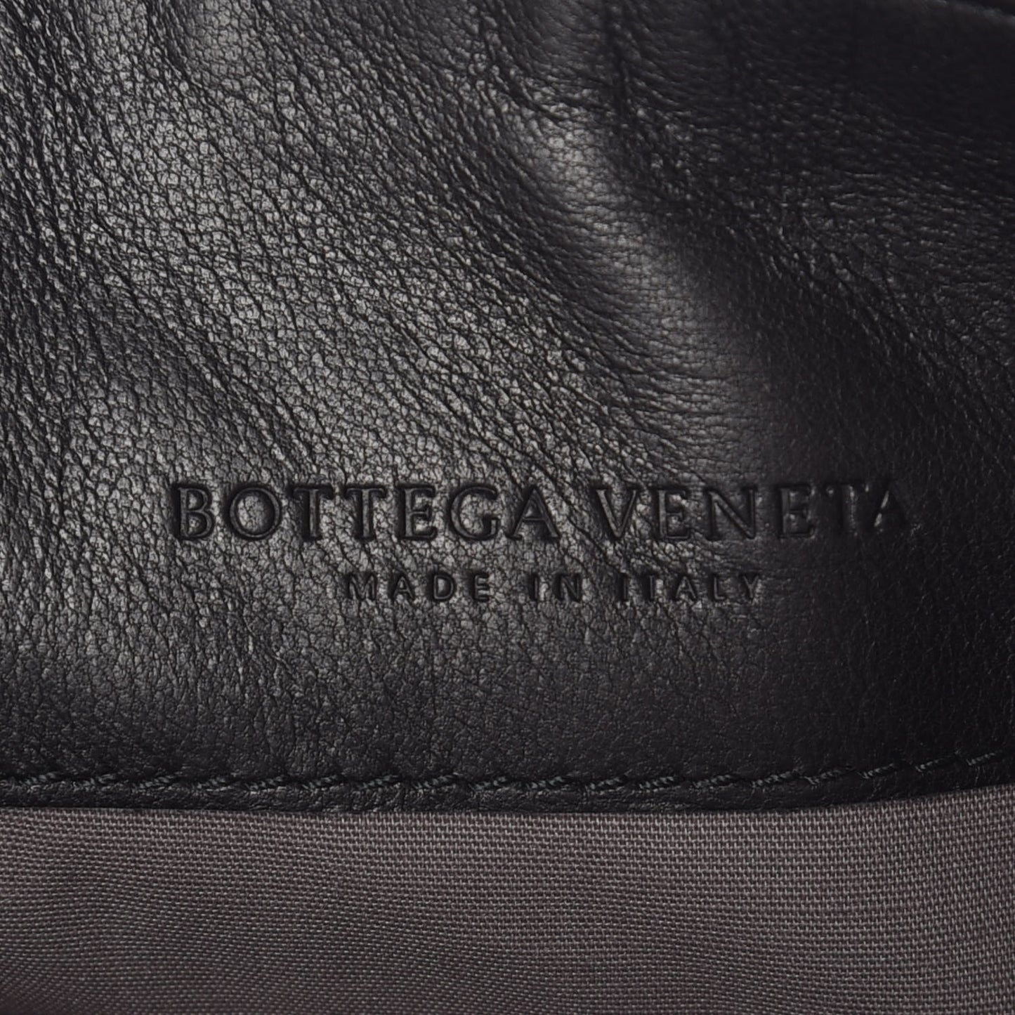 Nappa Intrecciato VN Crossbody Messenger Bag Black