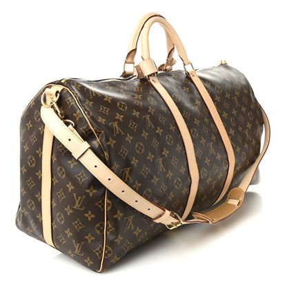 Louis Vuitton Monogram Keepall Bandouliere 55 2 of 10