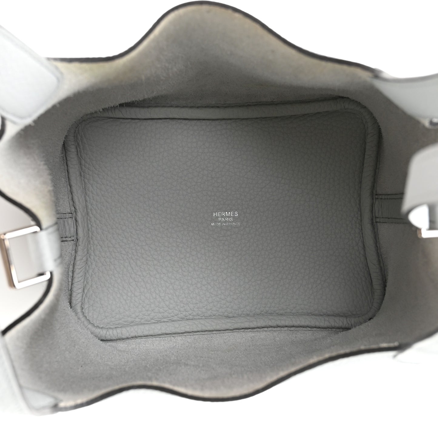 Taurillon Clemence Picotin Lock 18 PM Bleu Pale