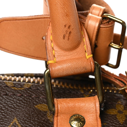 Louis Vuitton Monogram Keepall Bandouliere 55 14 of 16