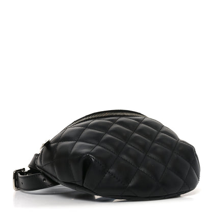 Chanel Calfskin Quilted Waist Belt Bag Black 3 of 9