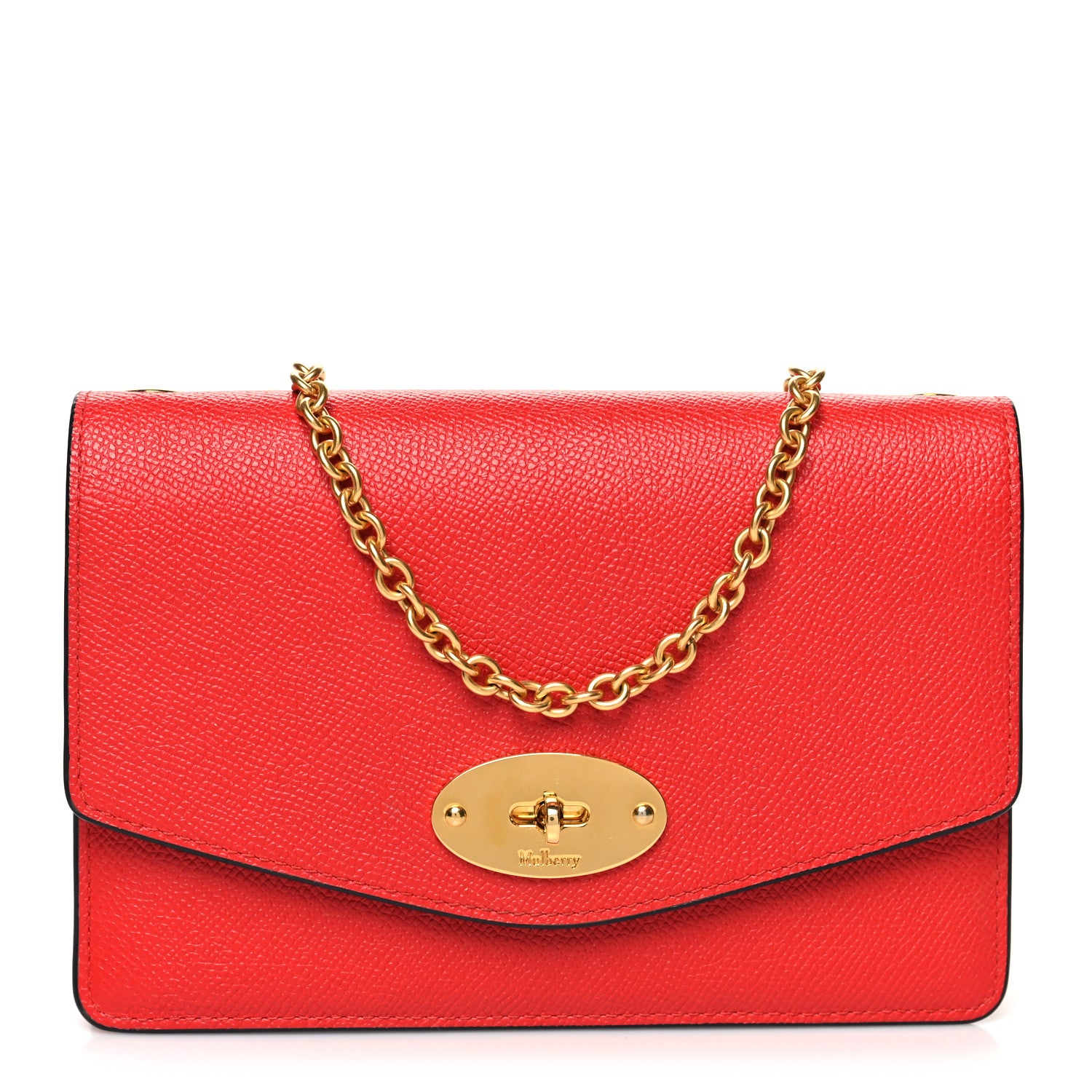Mulberry Small Classic Grain Calfskin Small Darley Lipstick 1 of 12