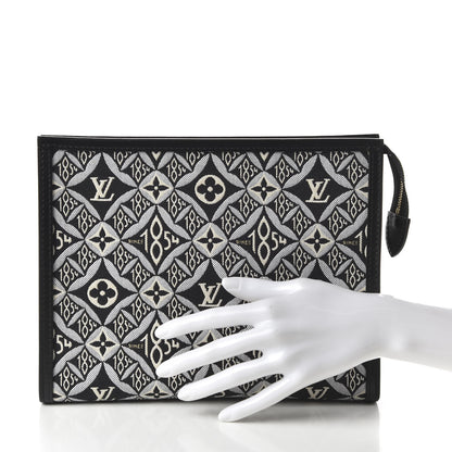 Louis Vuitton Jacquard Since 1854 Toiletry Pouch 26 Gray 2 of 9