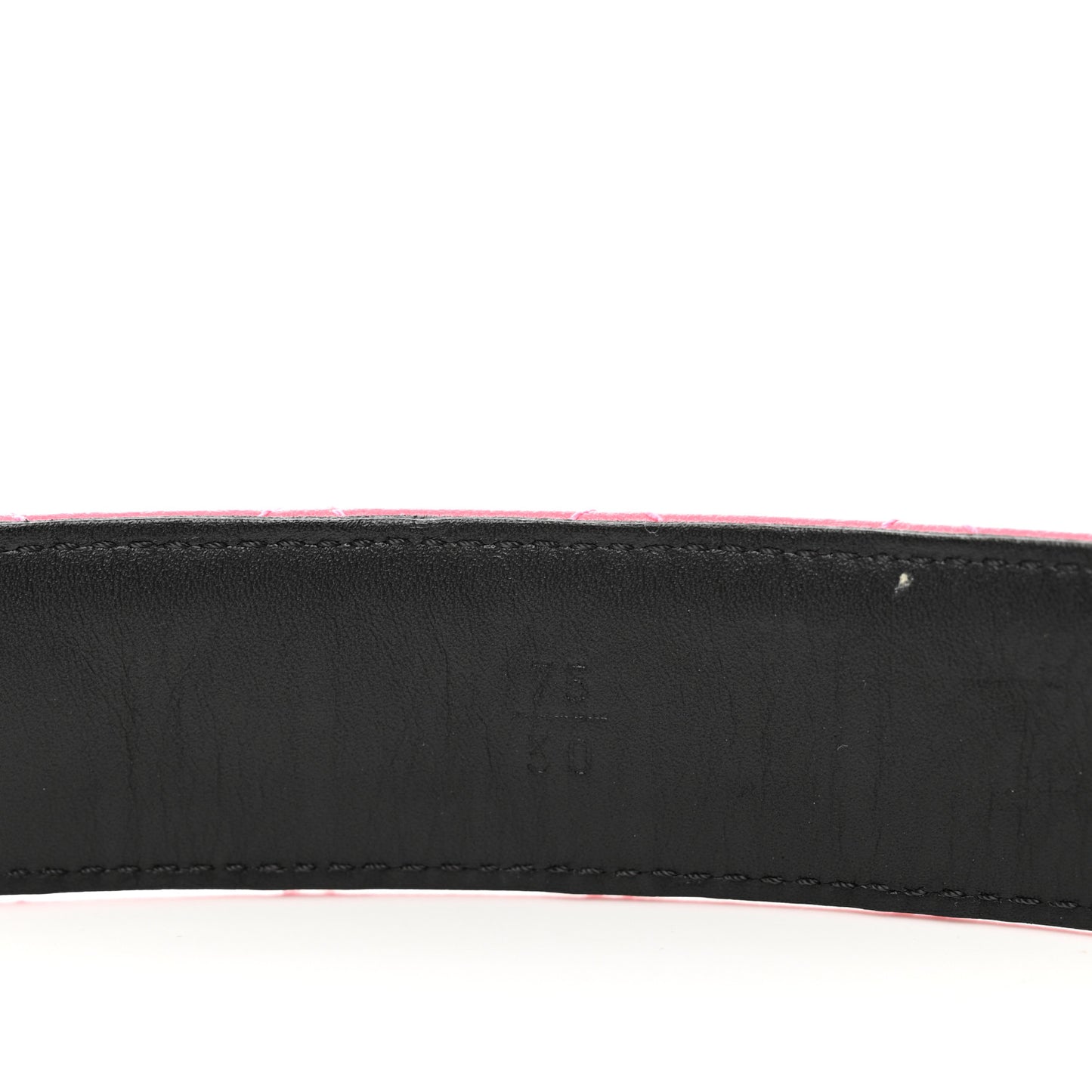 Caviar Quilted CC Chain Belt 75 30 Pink