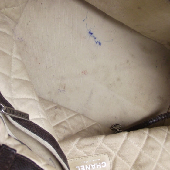 Chanel Caviar CC Shoulder Bag Brown 8 of 13