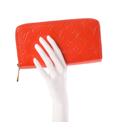 Louis Vuitton Vernis Zippy Wallet Orange Sunset 2 of 7