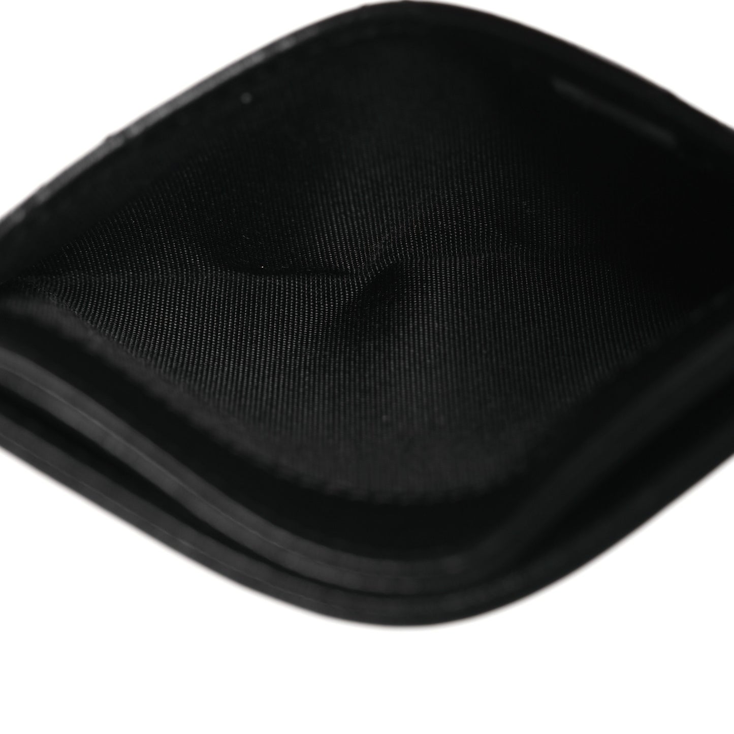 Lambskin Quilted Card Holder So Black