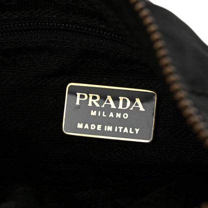 Prada Nylon Tessuto Impuntu Quilted Shoulder Bag Black 5 of 8