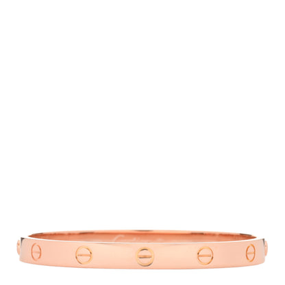 Cartier 18K Pink Gold LOVE Bracelet 17 1 of 3