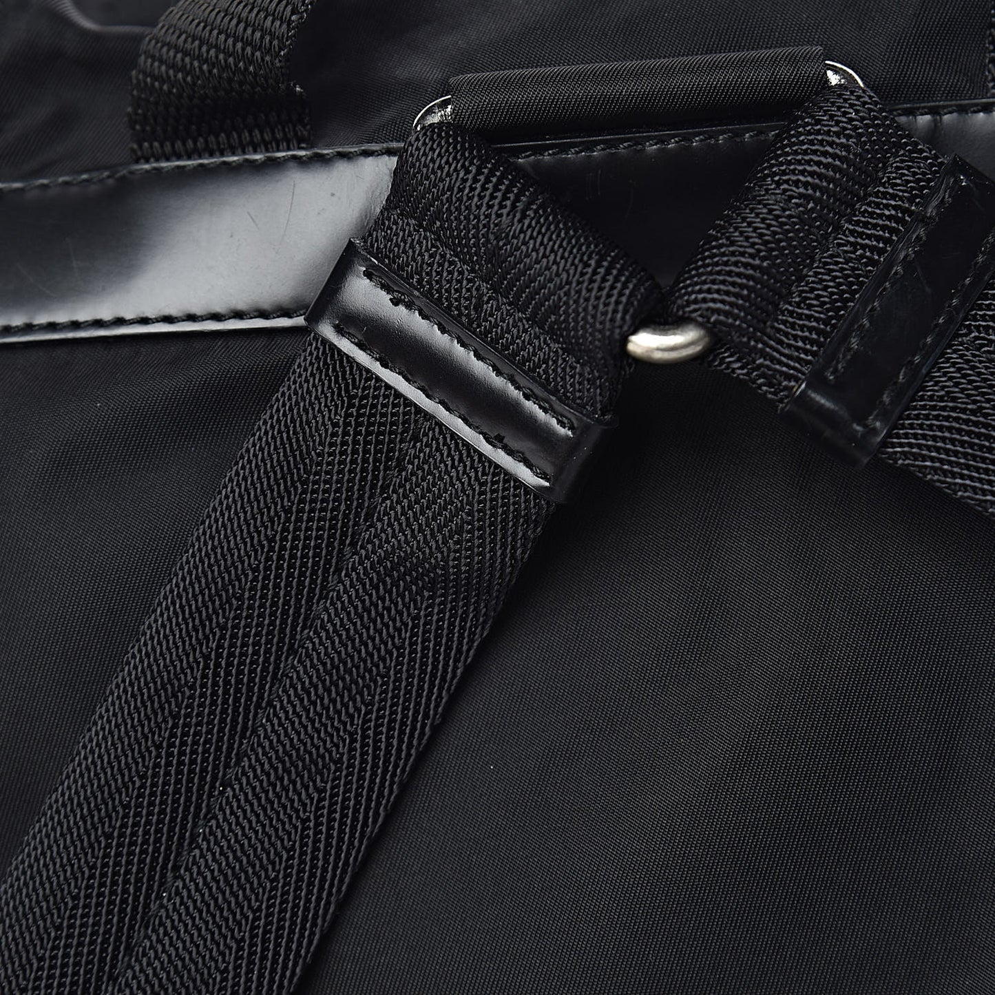 Tessuto Nylon Vela Small Backpack Black
