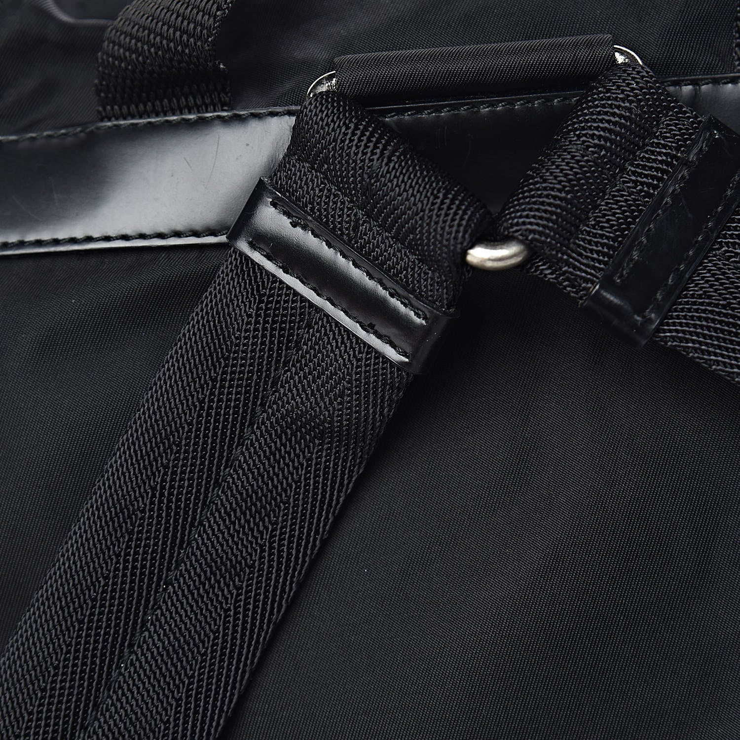 Prada Tessuto Nylon Vela Small Backpack Black 8 of 12