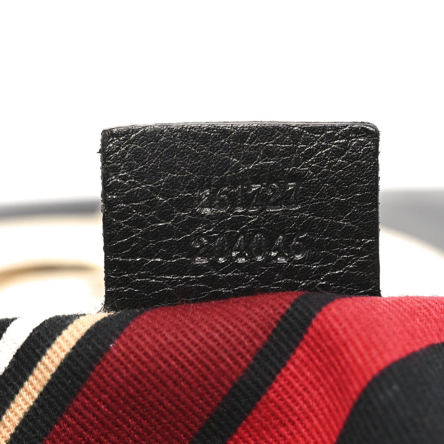 Gucci Calfskin Small Britt Shoulder Bag Black 7 of 10