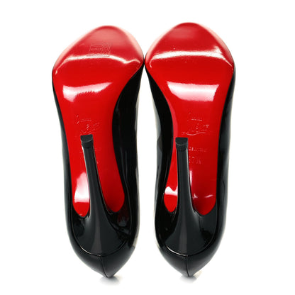 Christian Louboutin Patent Fifille 100 Pumps 37.5 Black 7 of 10