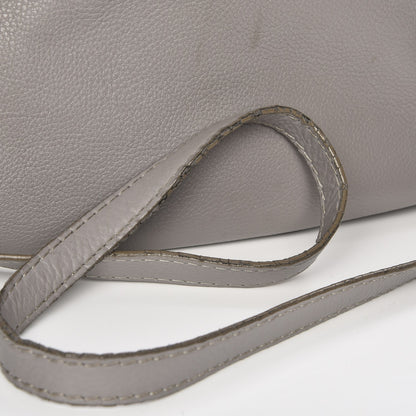 Chloe Calfskin Medium Marcie Satchel Cashmere Grey 9 of 11