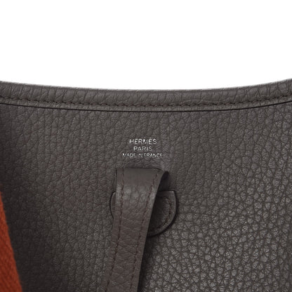 Hermes Taurillon Clemence Amazone Evelyne TPM Etain Cuivre 6 of 7