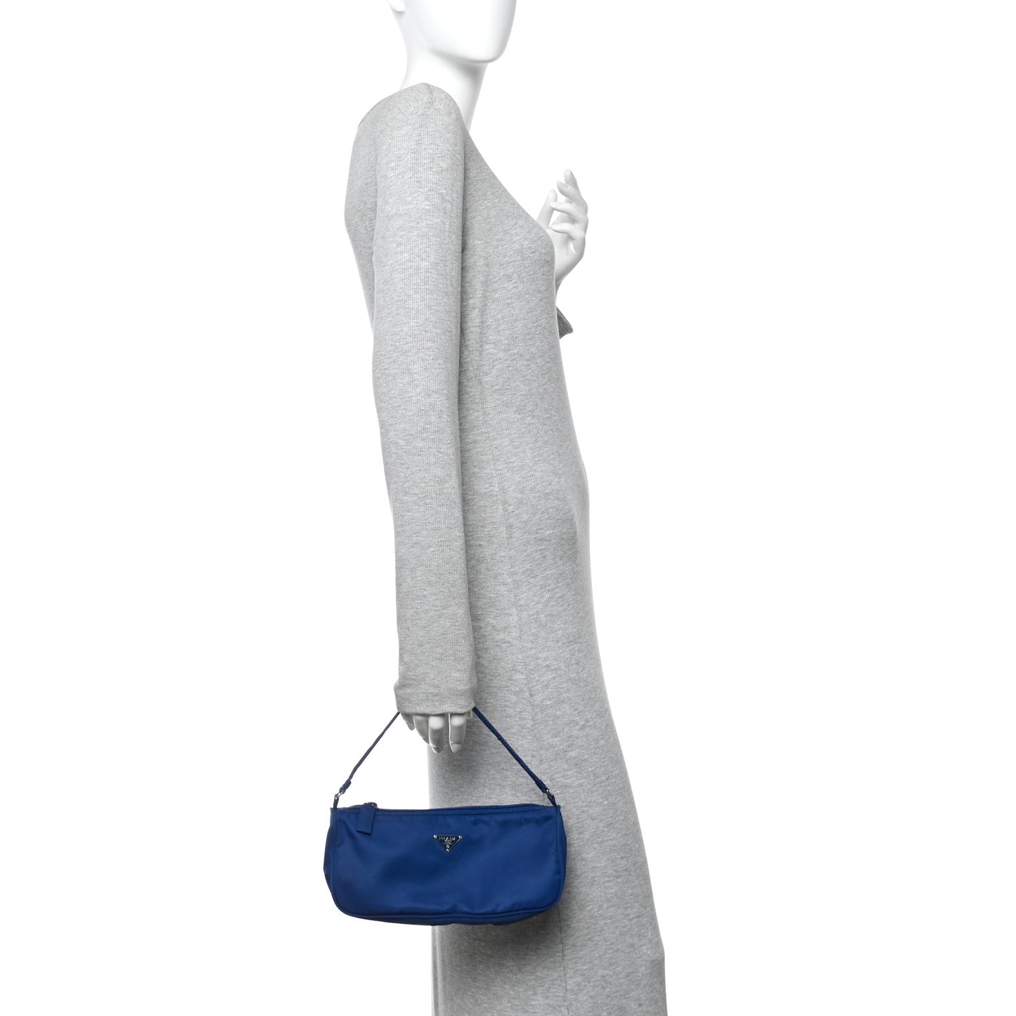 Tessuto Nylon Sport Pochette Royal