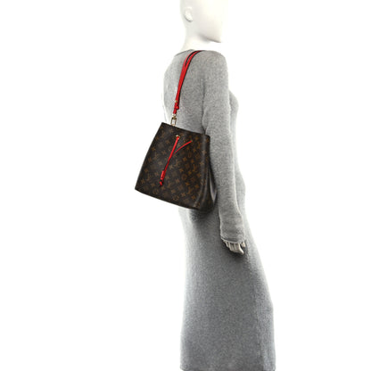 Louis Vuitton Monogram Neonoe MM Coquelicot 2 of 10