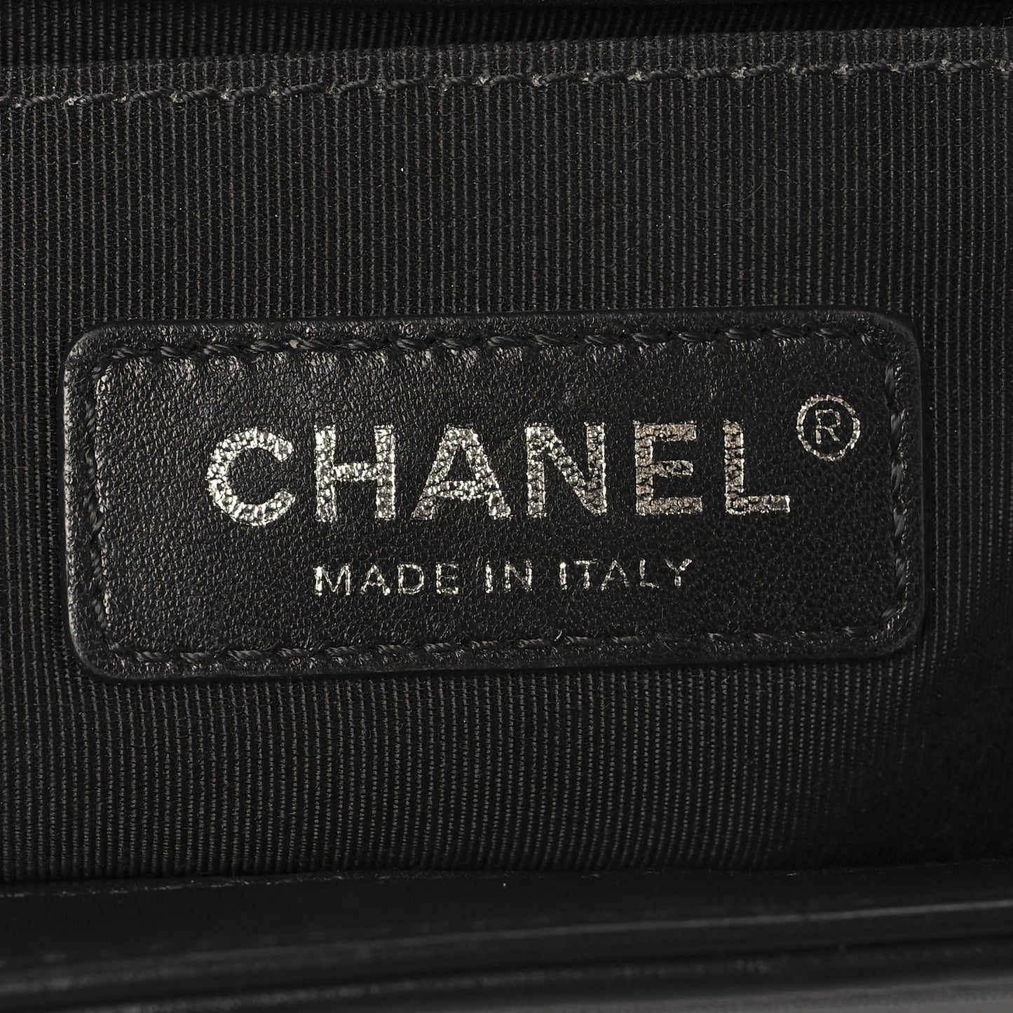 Calfskin Quilted Medium Boy Flap Black