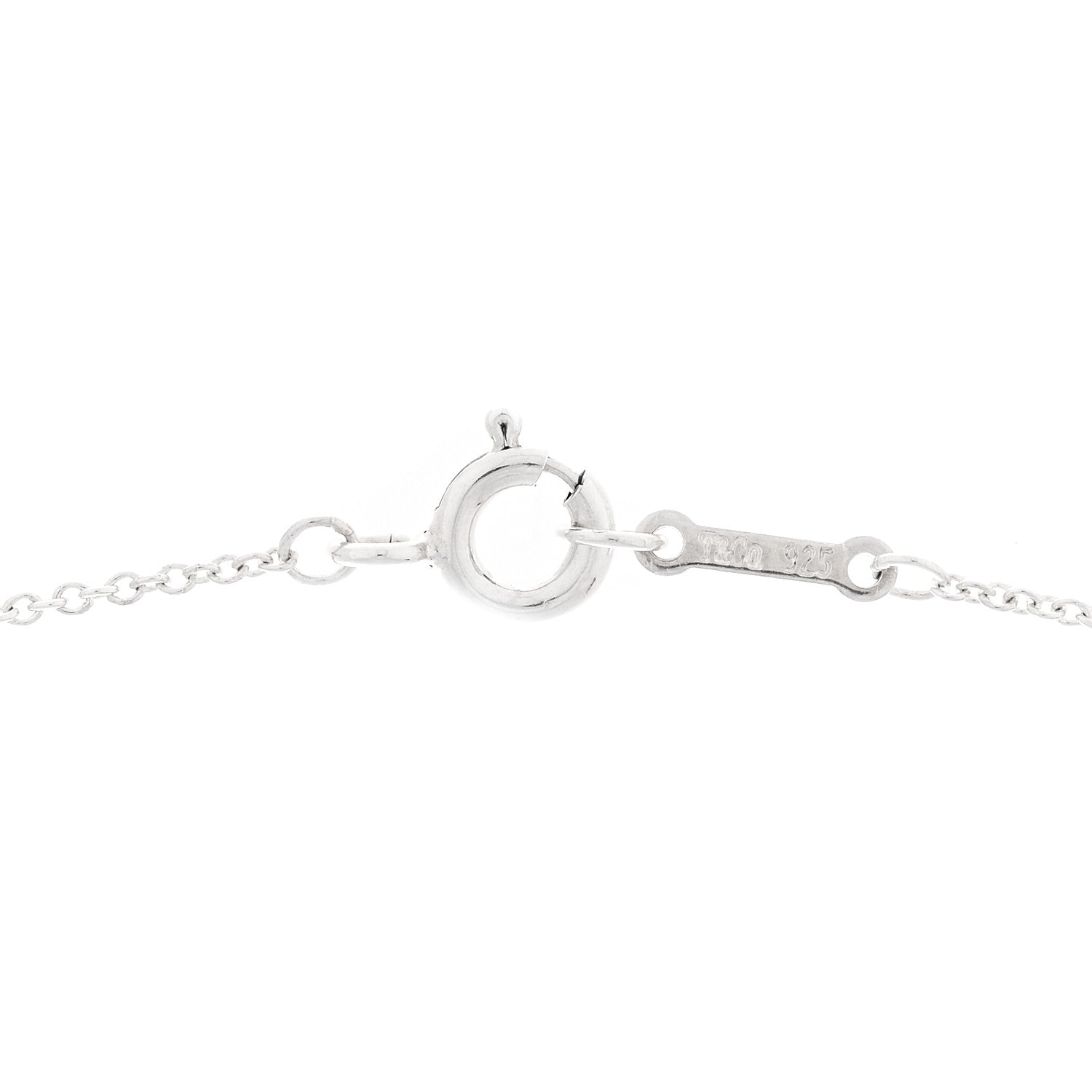 Tiffany Sterling Silver Paloma Picasso Dove Pendant Necklace 5 of 6