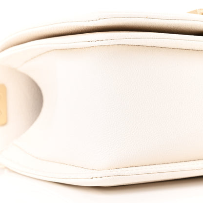 Chanel Caviar Quilted Small Boy Flap White 9 of 11