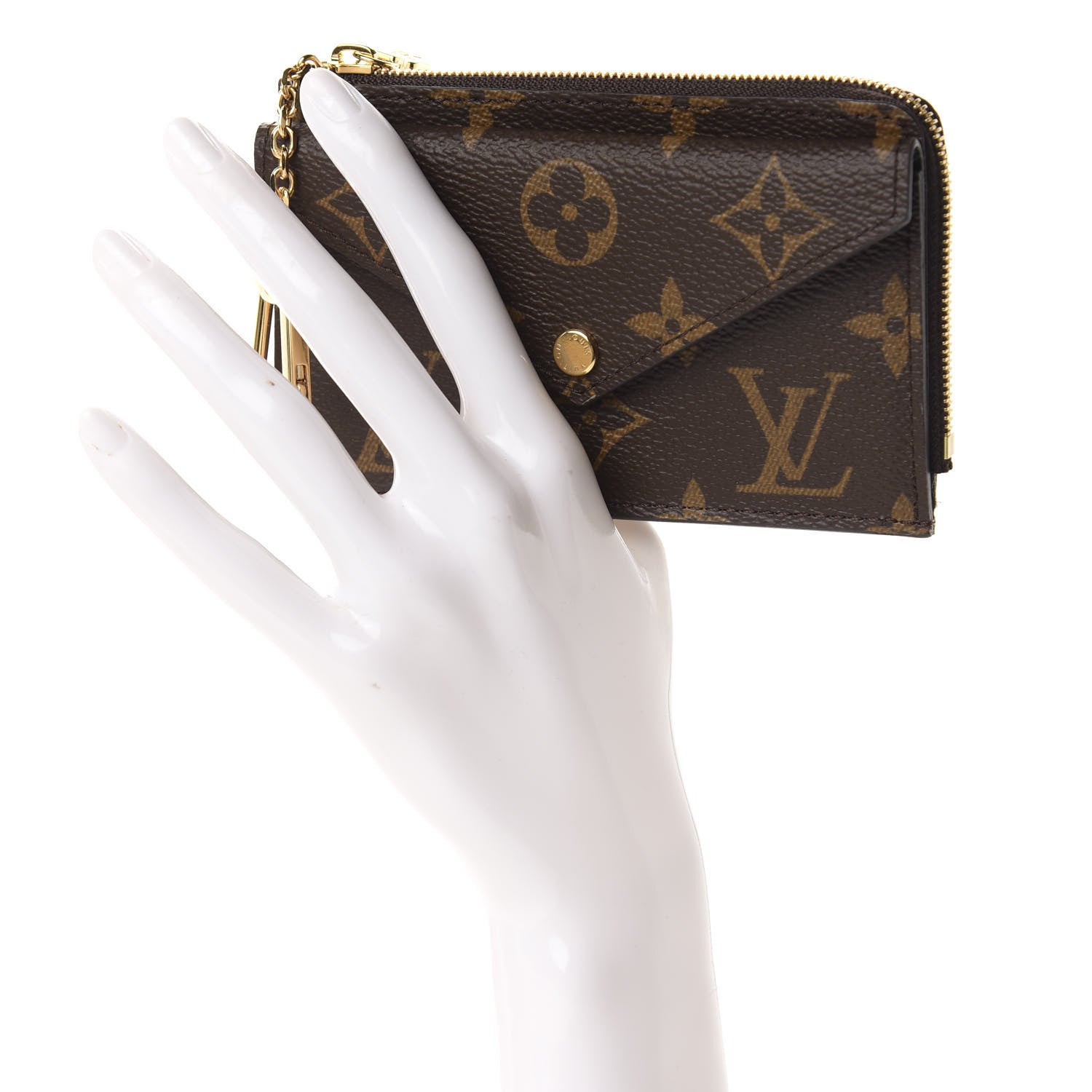 Louis Vuitton Monogram Recto Verso Card Holder Black 2 of 7