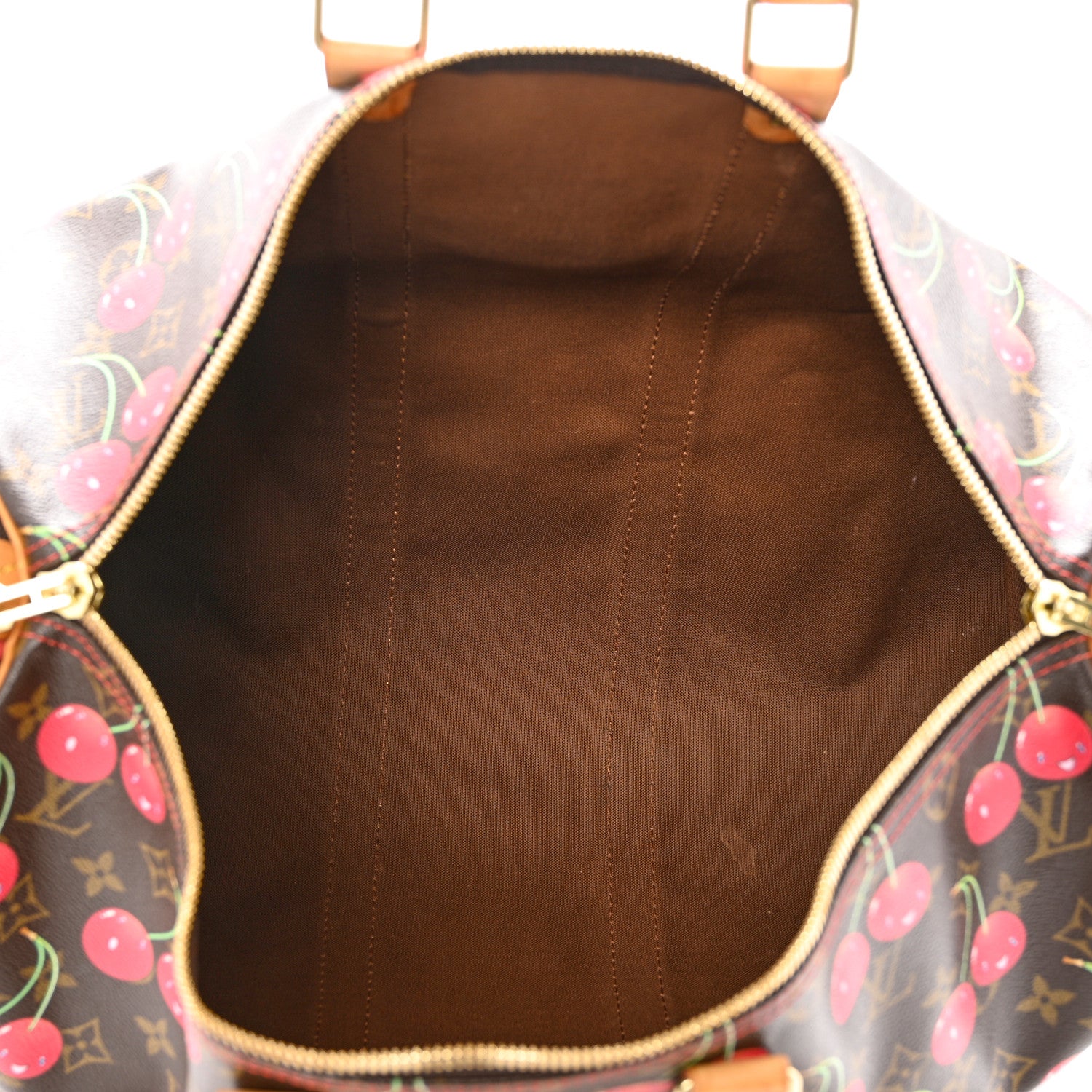 Louis Vuitton Monogram Cerises Keepall 45 5 of 19