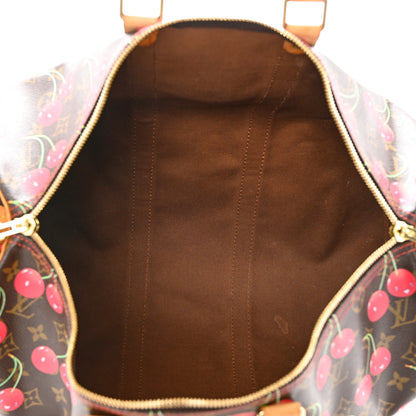 Louis Vuitton Monogram Cerises Keepall 45 5 of 19