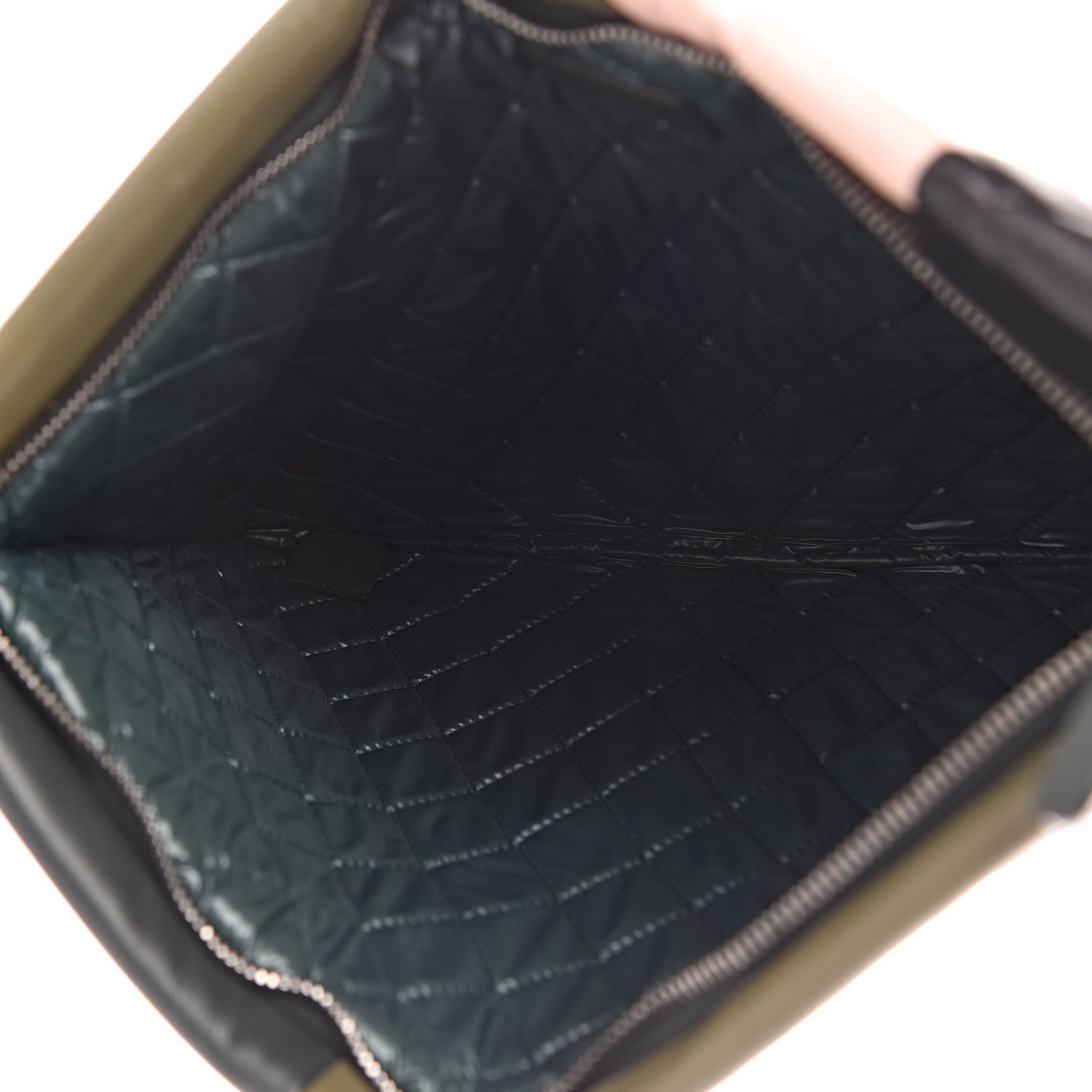 Chanel Lambskin Patchwork Large Cosmetic Case Multicolor 5 of 13