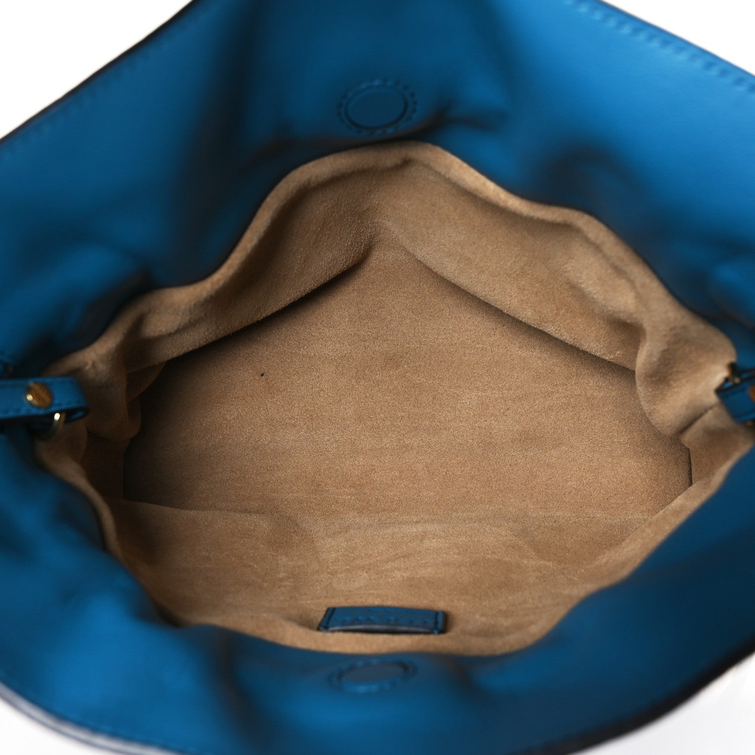 Loewe Calfskin Mini Flamenco Knot Bag Blue 5 of 8