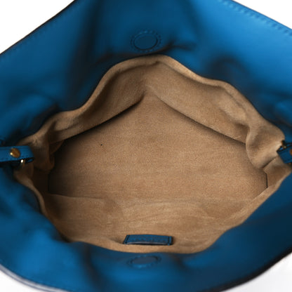 Loewe Calfskin Mini Flamenco Knot Bag Blue 5 of 8