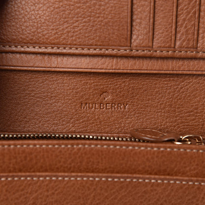 Mulberry Natural Calfskin Tree French Purse Wallet Oak 7 of 9