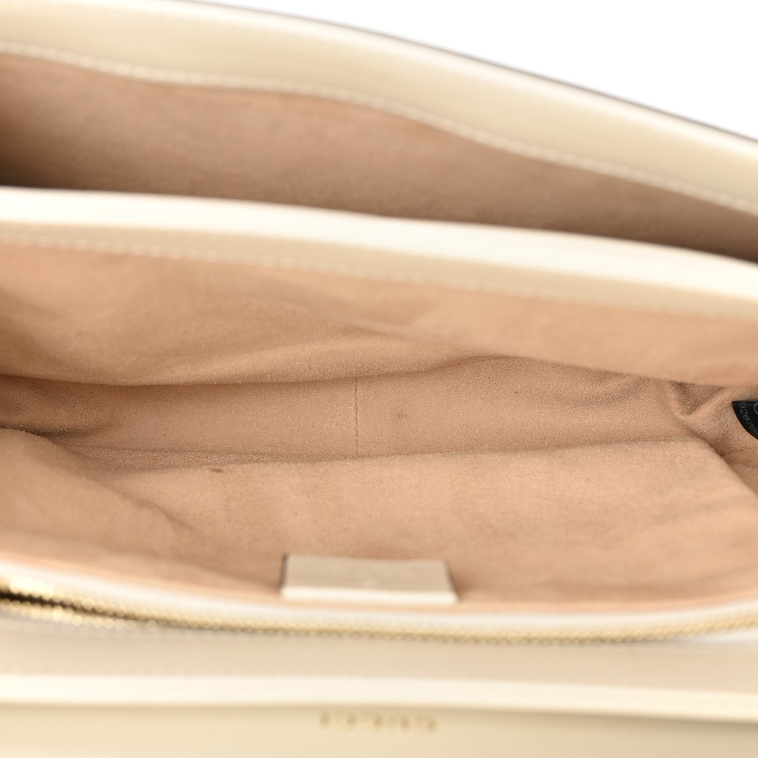 Gucci GG Supreme Monogram Horsebit 1955 Shoulder Bag Beige Mystic White 5 of 13