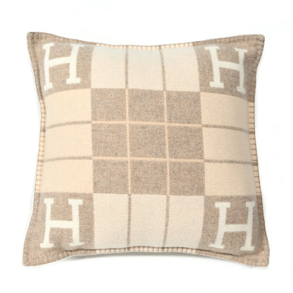 Hermes Wool Cashmere Avalon III Pillow PM Coco Camomille 1 of 3