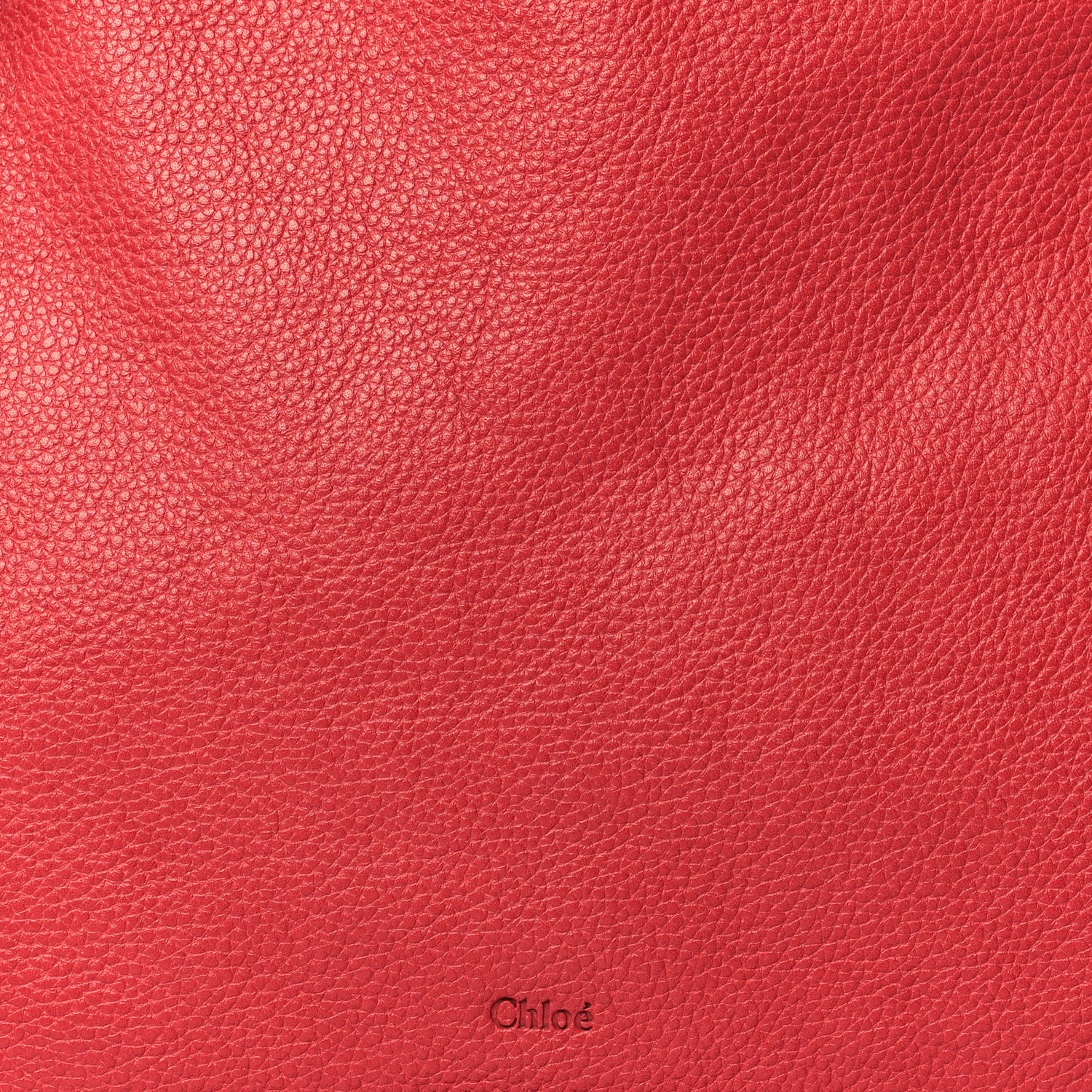 Chloe Calfskin Large Paraty Red 6 of 8