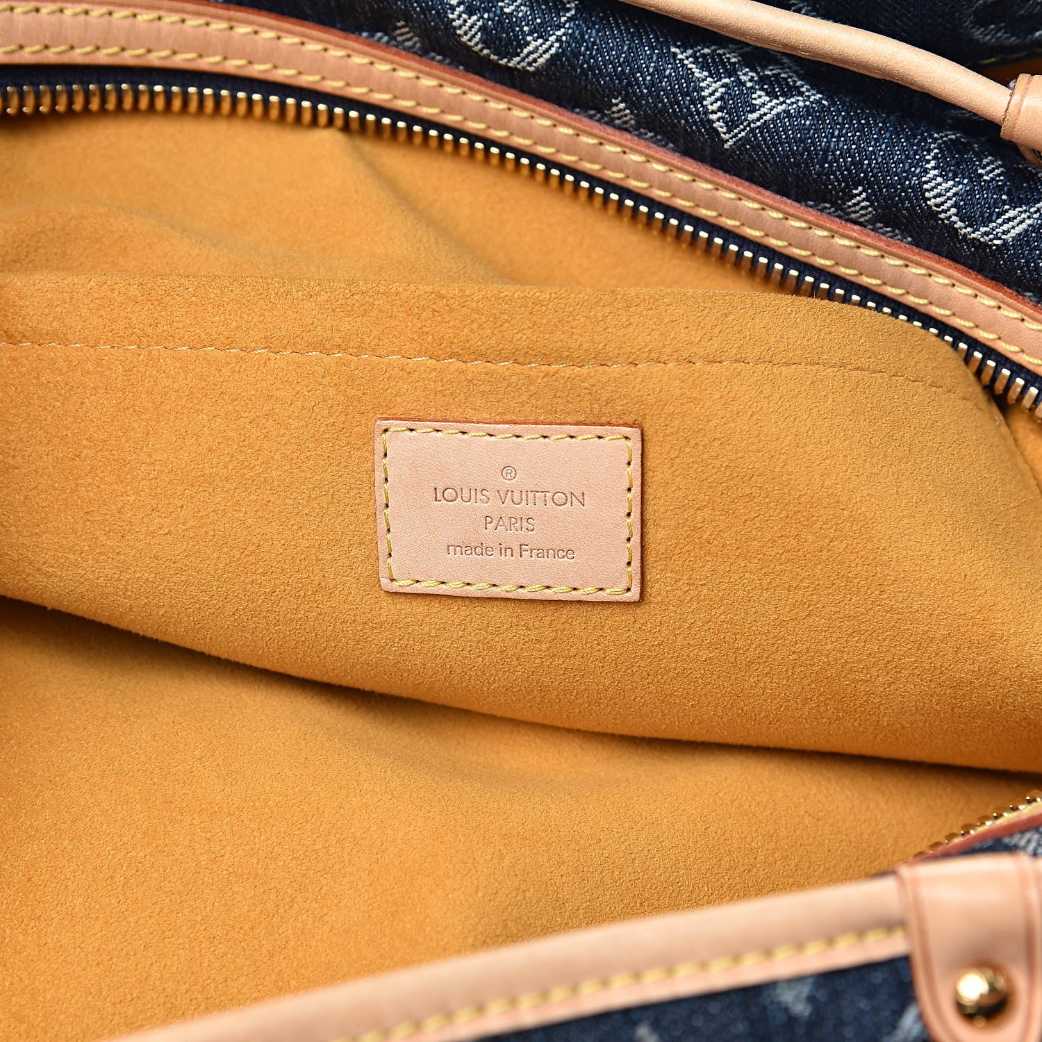 Louis Vuitton Denim Raye Cabas GM 6 of 13