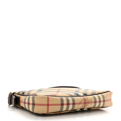 Burberry Haymarket Check Pochette Tan 4 of 11