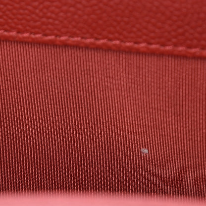Chanel Caviar Quilted Medium Boy Flap Red 6 of 14