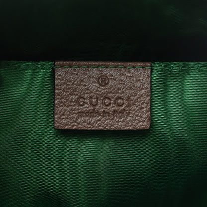 Gucci Soft GG Supreme Monogram Calfskin Medium Ophidia Cosmetic Case Beige Ebony New Acero 6 of 8