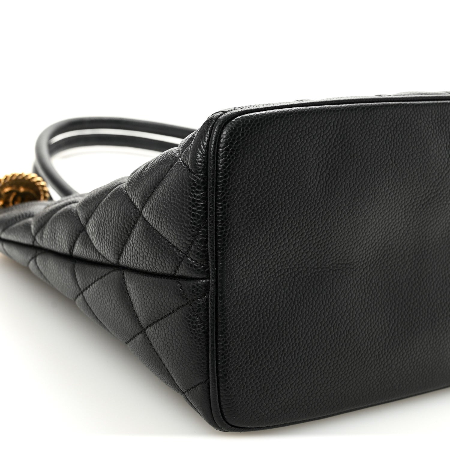 Chanel Caviar Quilted Medallion Tote Black 9 of 11
