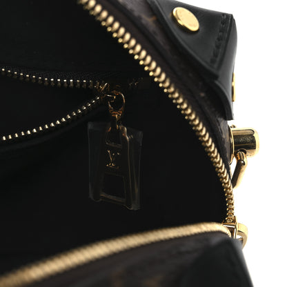 Louis Vuitton Monogram Petite Malle Souple Black 9 of 12