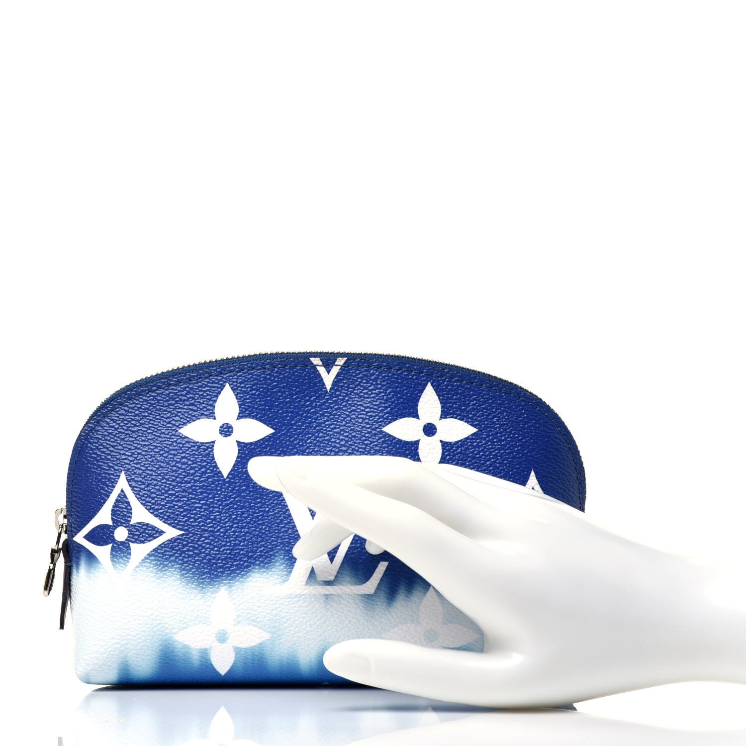 Louis Vuitton Monogram Giant Escale Cosmetic Pouch Blue 2 of 9