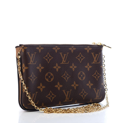 Louis Vuitton Reverse Monogram Giant Double Zip Pochette 3 of 7