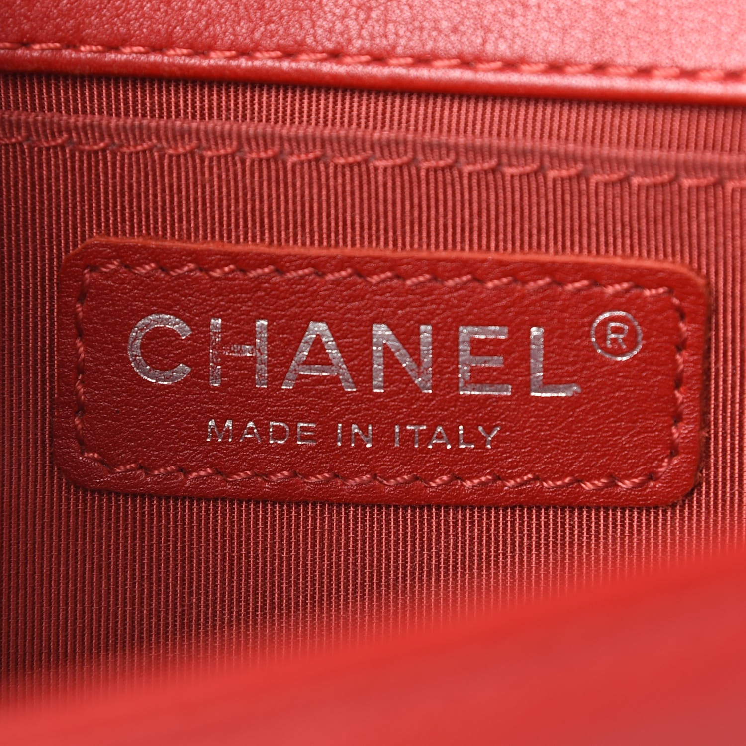 Chanel Calfskin Quilted Small Boy Flap Red 5 of 10