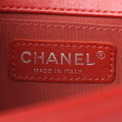 Chanel Calfskin Quilted Small Boy Flap Red 5 of 10