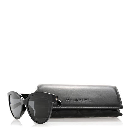 Chanel Acetate CC Butterfly Sunglasses 5414-A Black 9 of 9