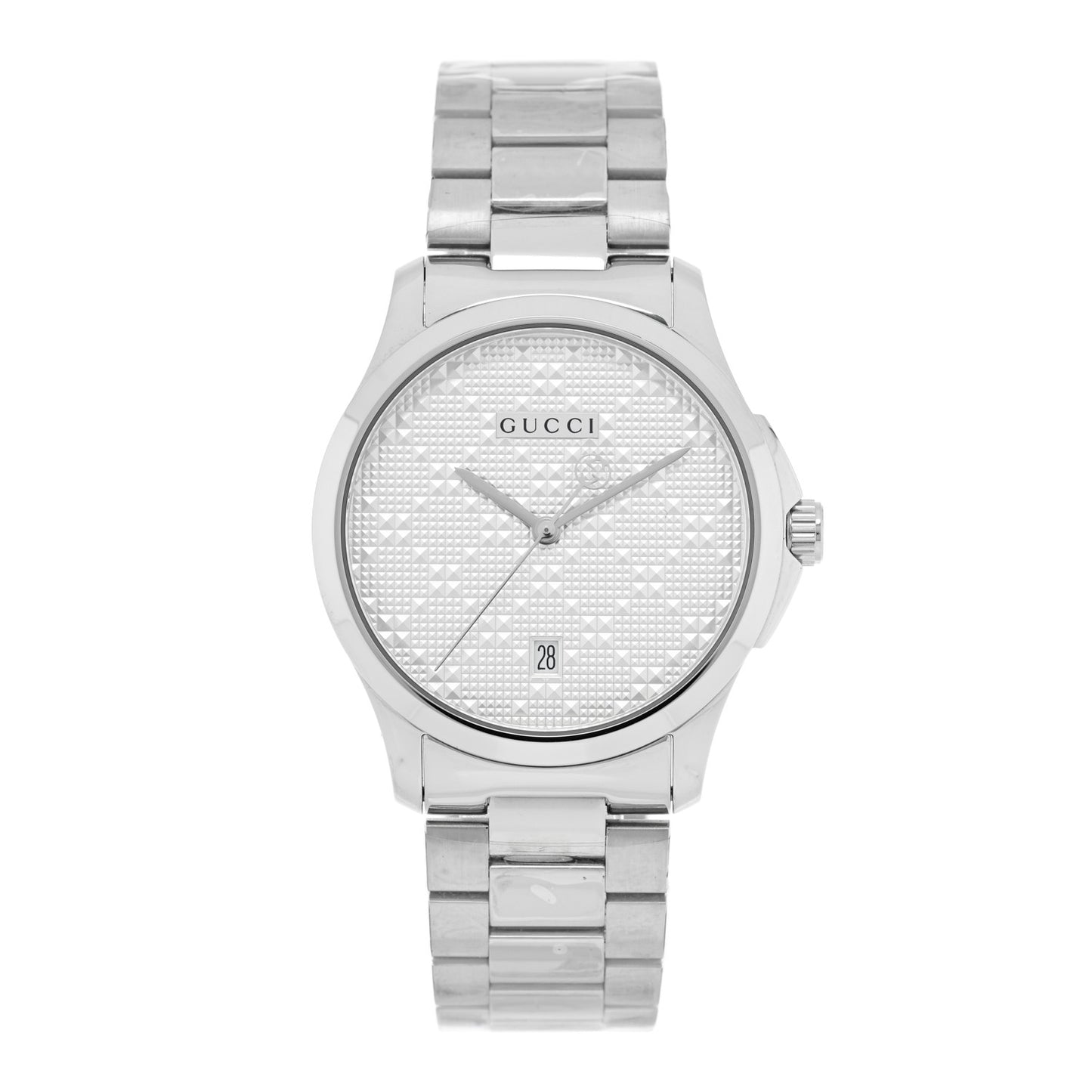 Stainless Steel 38mm G-Timeless Diamante Quartz Watch