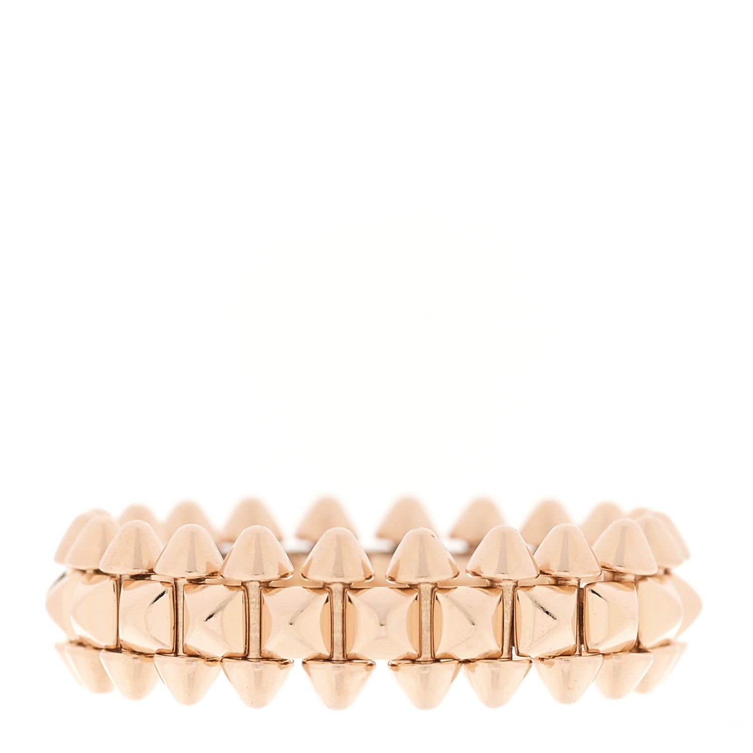 Cartier 18K Pink Gold SM Clash De Cartier Ring 53 6.25 3 of 4