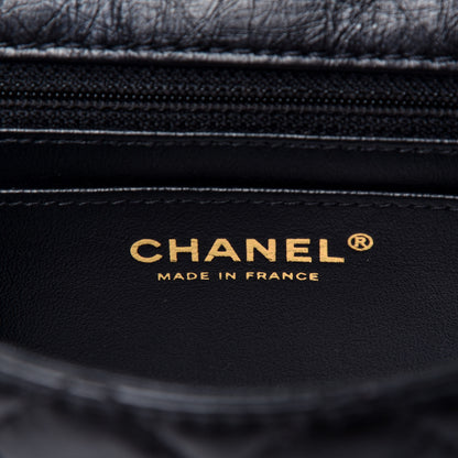 Chanel Aged Calfskin Quilted 2.55 Reissue Mini Flap Black 6 of 9
