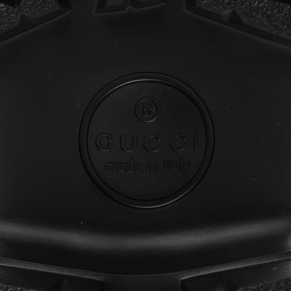Gucci Cordovan Lux Womens Horsebit 45mm Platform Loafers 37 Black 7 of 10